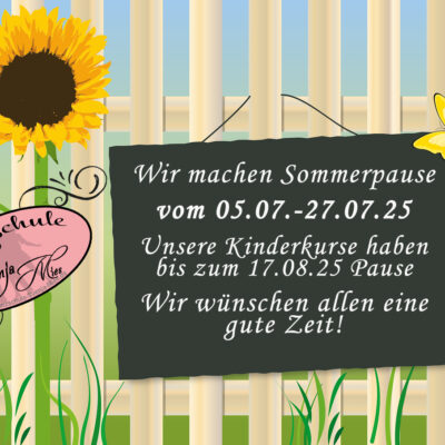 Wir machen Sommerpause