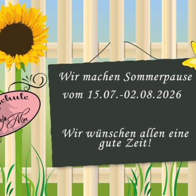 Sommerpause
